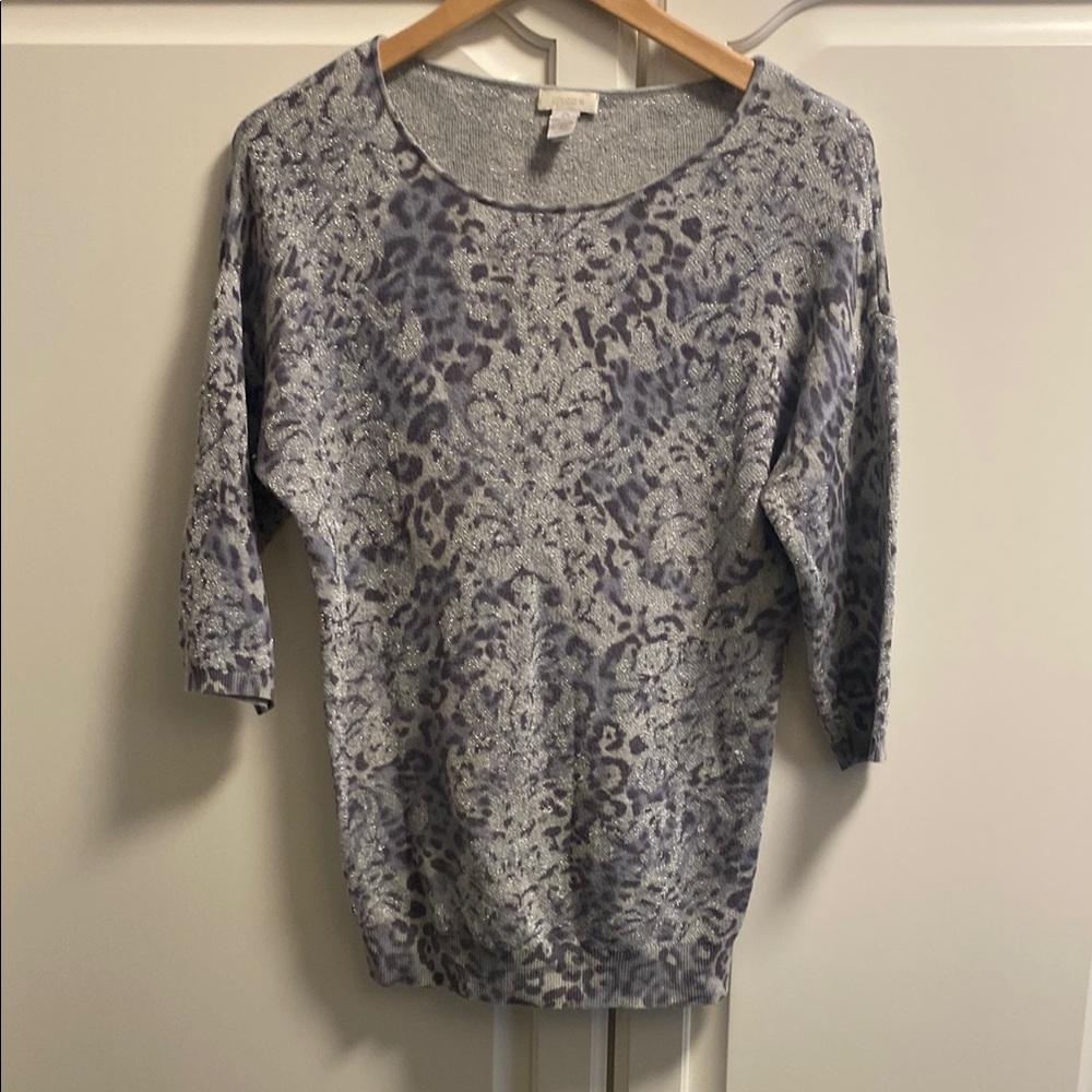 Women's Chico’s Floral Sweater